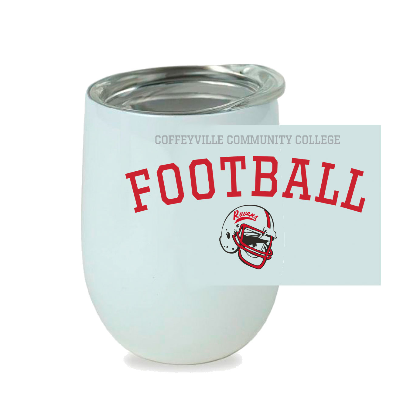 Stemless Wine Cup - white