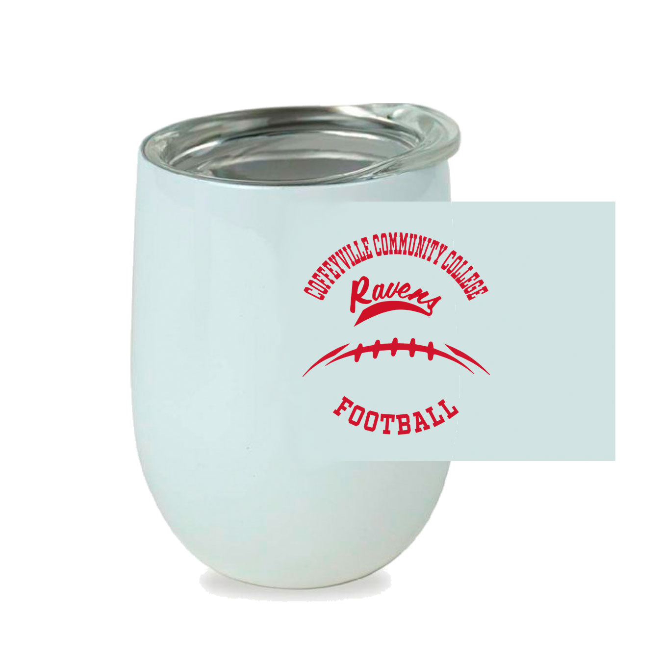 Stemless Wine Cup - white