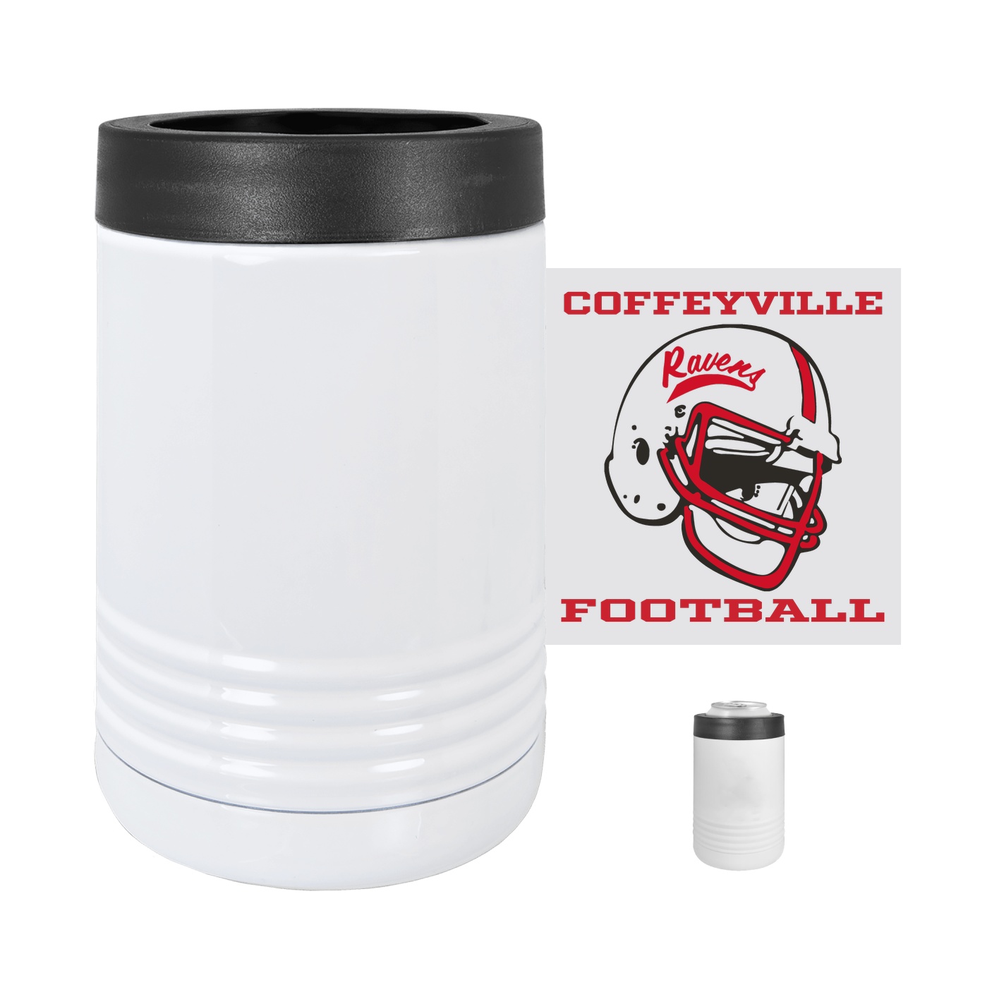 Polar Camel Vacuum Insulated Beverage Holder - White