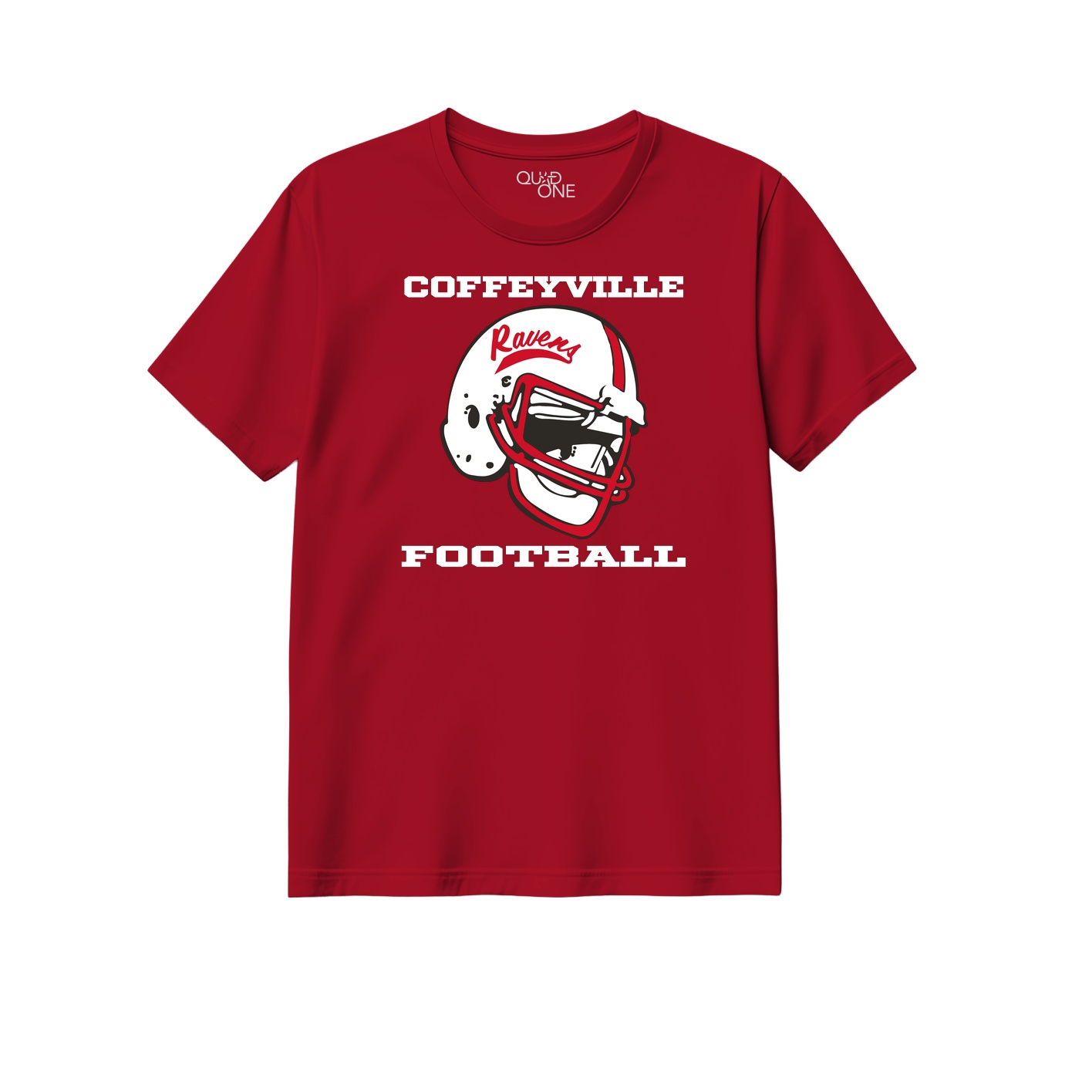 Womens Semi-Fitted Classic Tee - Red