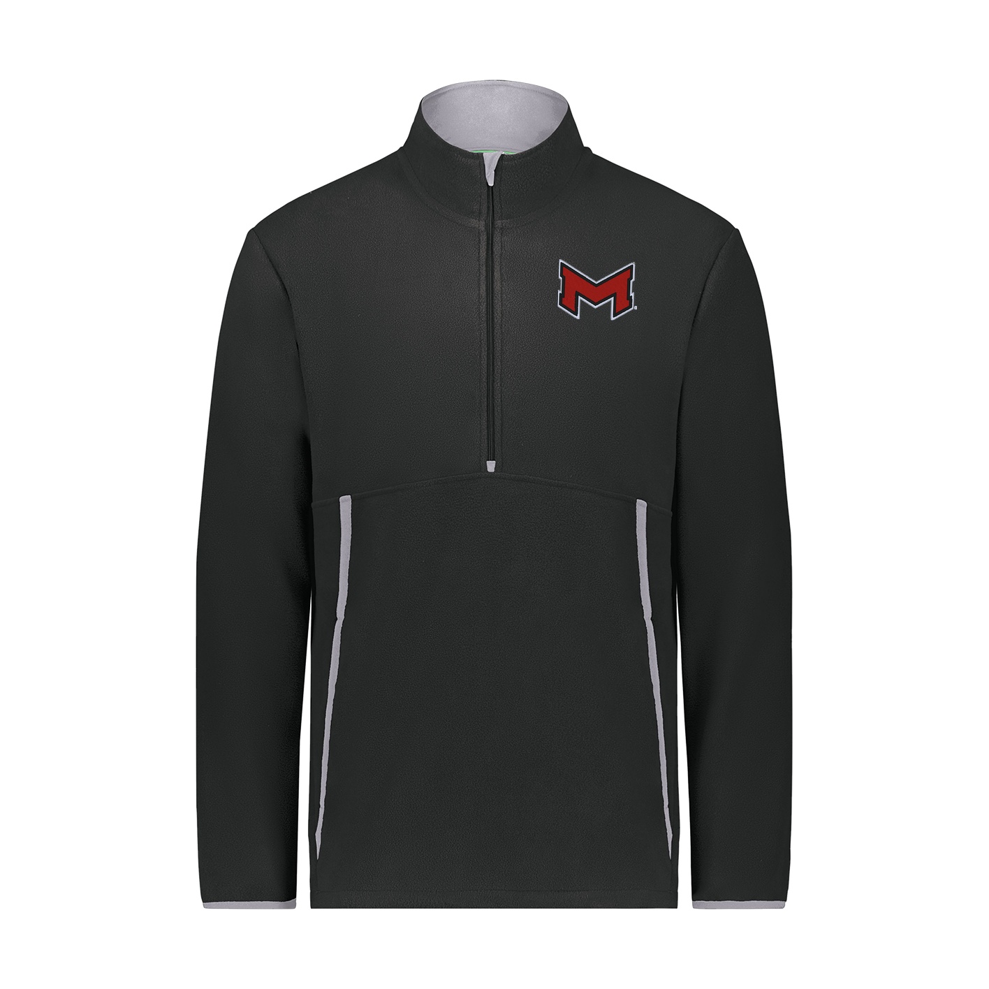 Augusta Chill Fleece 1/2 Zip Pullover black Maryville