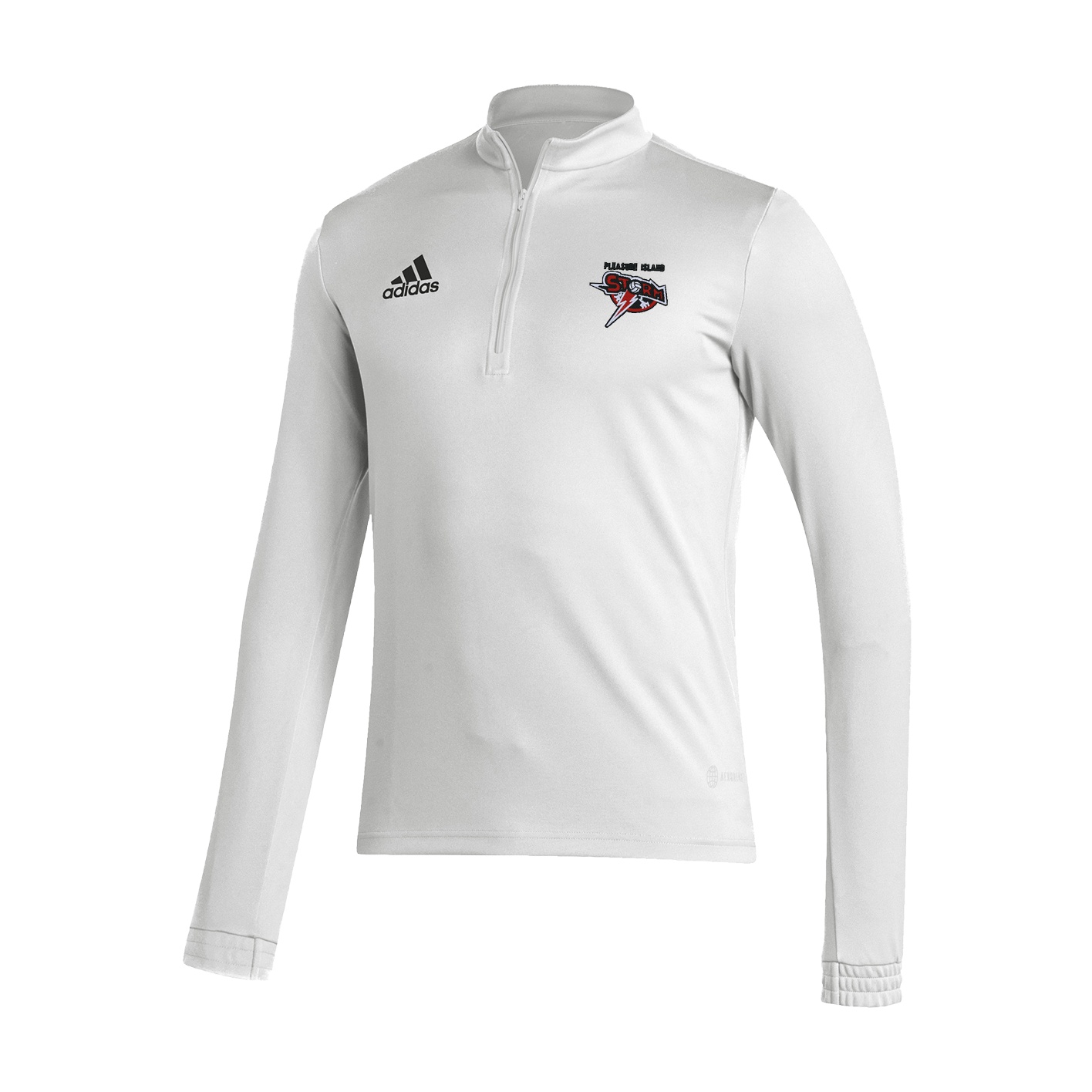 Men's Entrada22 Training 1/4 Zip - White