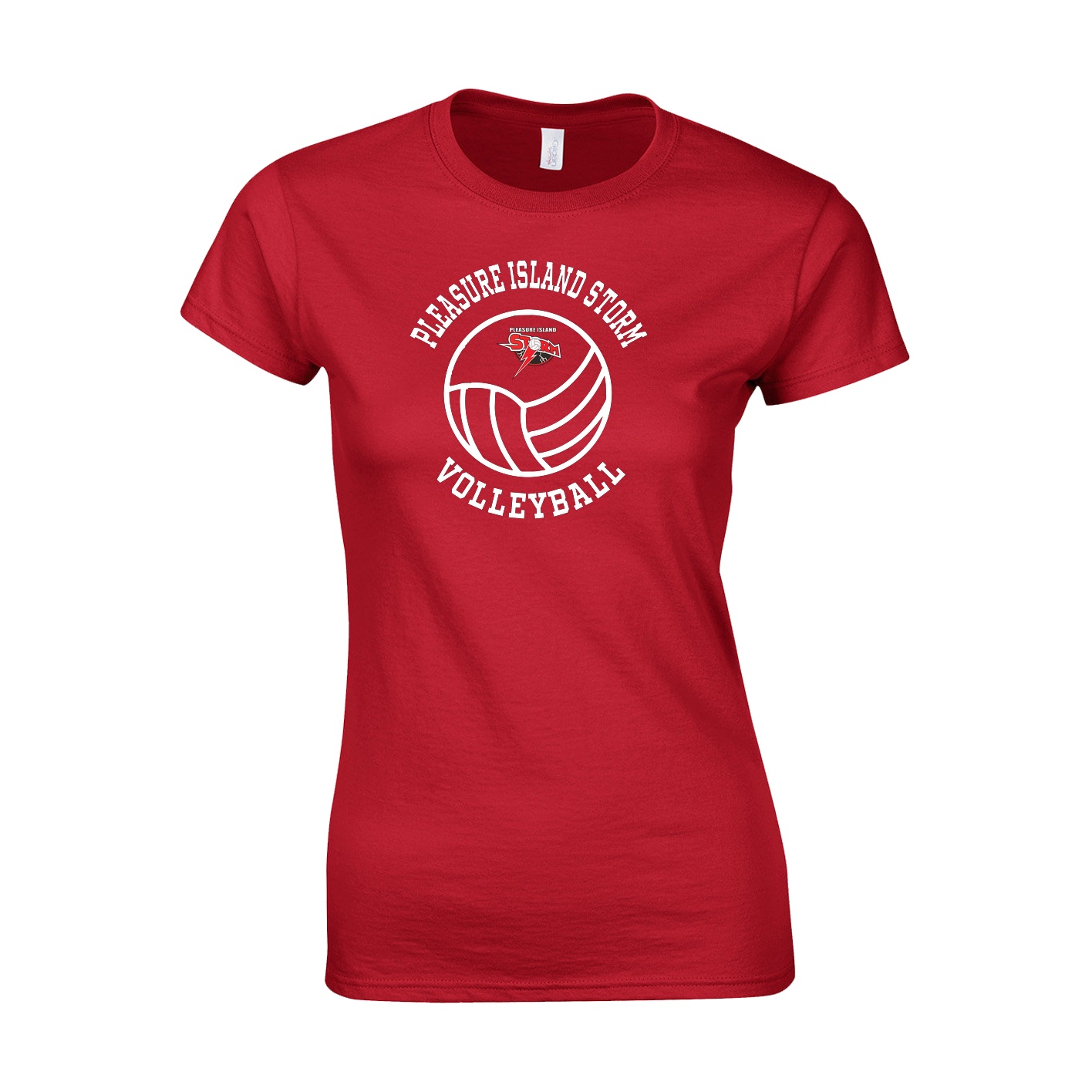 Women's Semi-Fitted Classic T-Shirt - Red